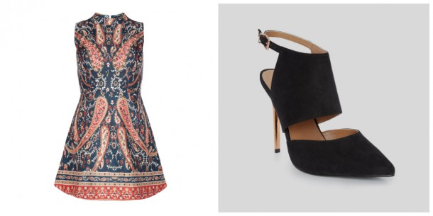 Dress, €20; Shoes, €18 - both available mid October