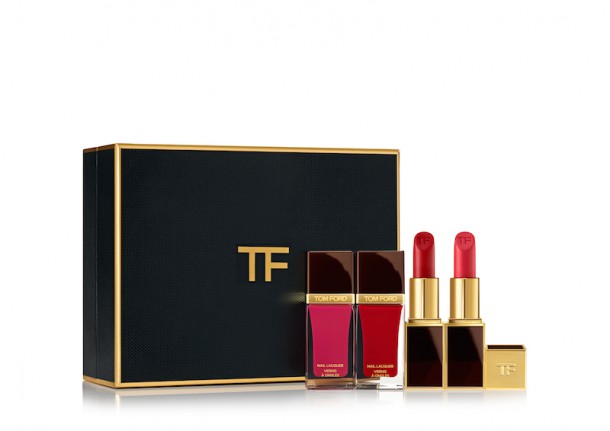 TOM FORD 4 piece Lip & Nail set (Reds)