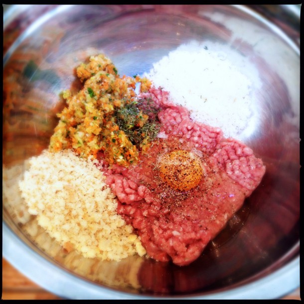 6. Meatball Ingredients