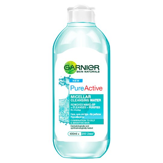 garnier micellar water green