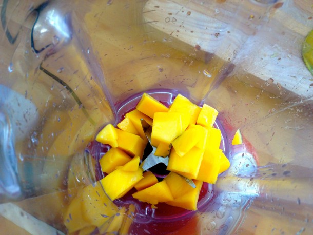 5. mango in blender