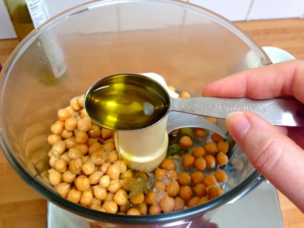 6. Add Olive Oil