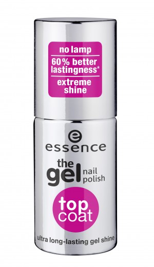 essence the gel nail polish top coat