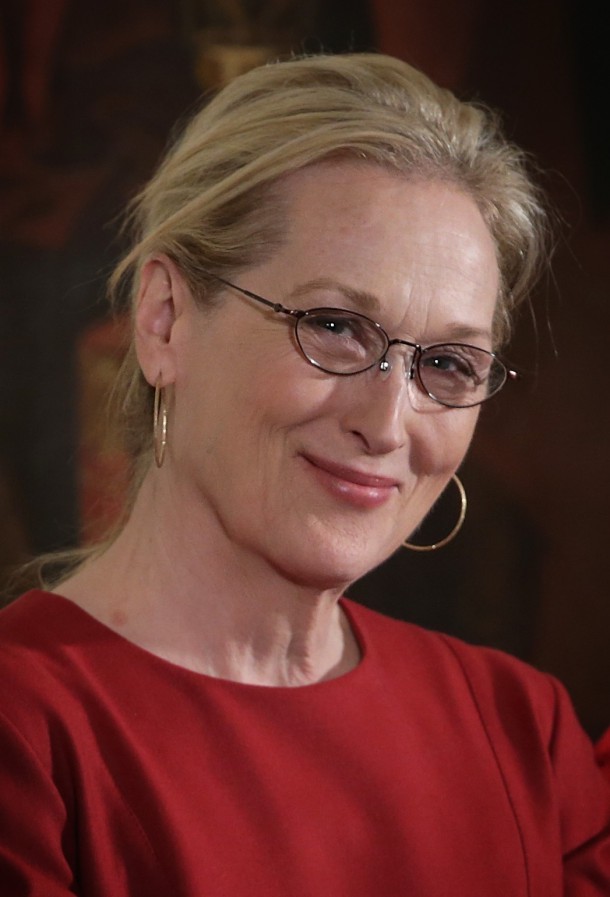 WASHINGTON, DC - NOVEMBER 24:  Actress Meryl Streep listens during a Presidential Medal of Freedom presentation ceremony at the East Room of the White House November 24, 2014 in Washington, DC. The Presidential Medal of Freedom is the nation's highest civilian honor.  (Photo by Alex Wong/Getty Images)