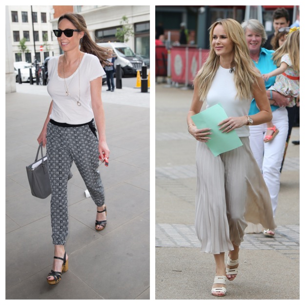 We quite love how Alex Jones and Amanda Holden have been rocking their fashion in the heat! 
