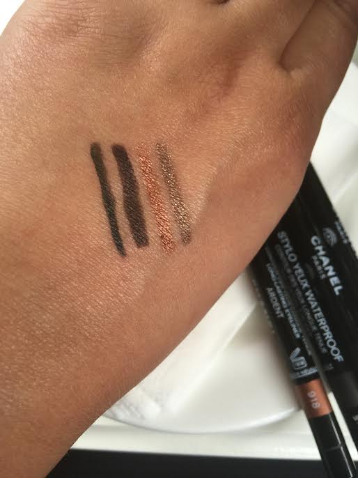 Chanel liner swatches