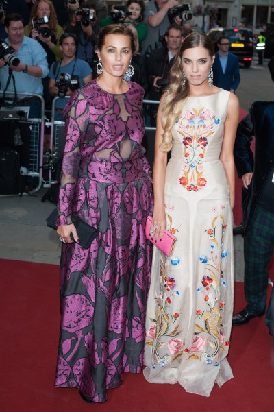GQ Men of the Year Awards held at the Royal Opera House - Arrivals Featuring: Yasmin Le Bon, Amber Le Bon Where: London, United Kingdom When: 02 Sep 2014 Credit: Daniel Deme/WENN.com