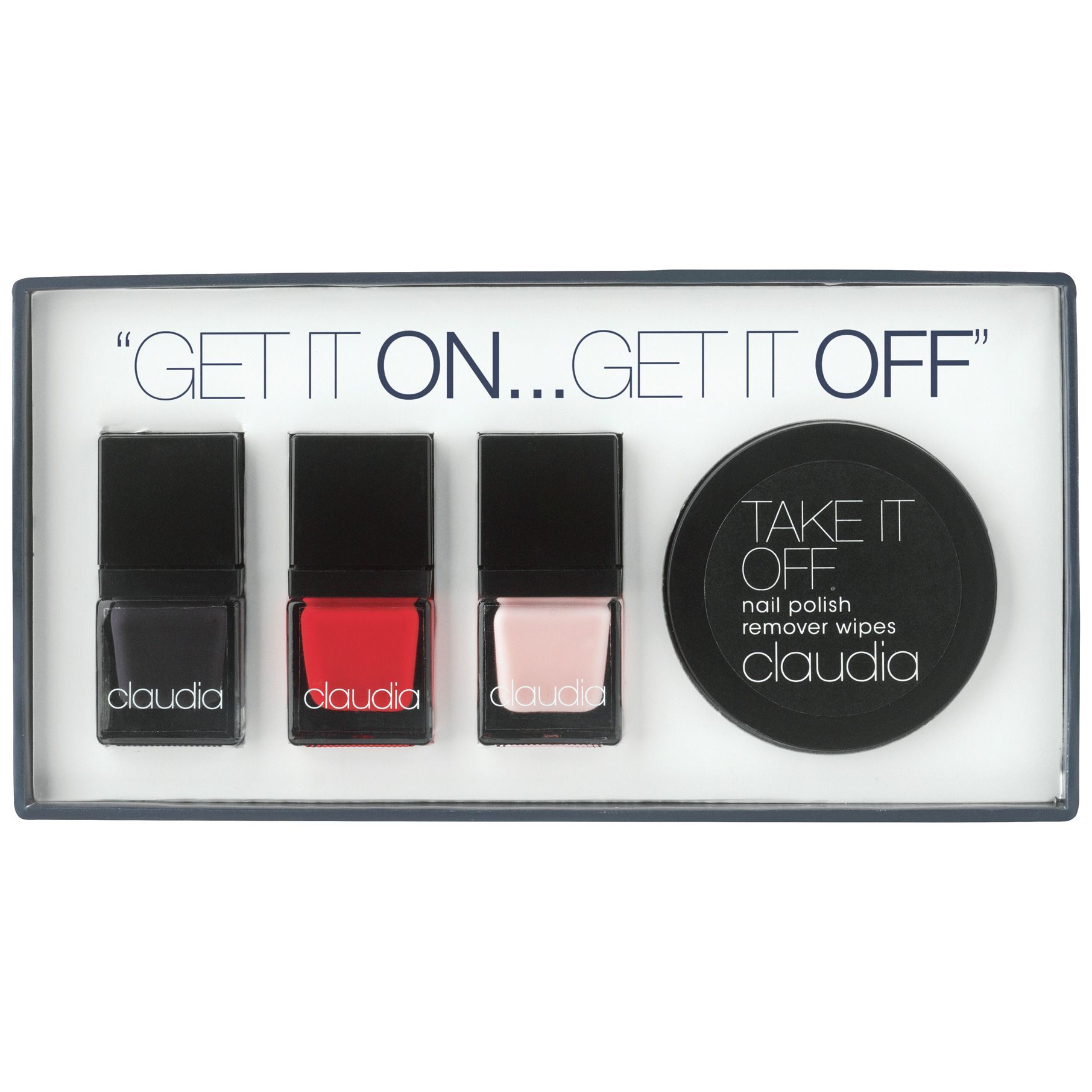 Claudia Get it On Get it Off Nail Set 13.50