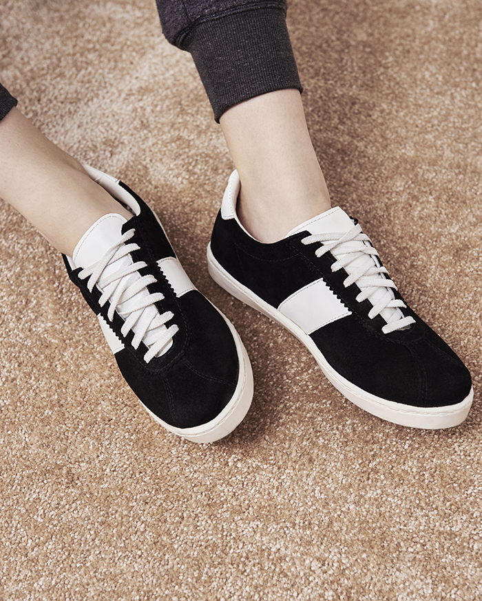 Suede trainers, Topshop