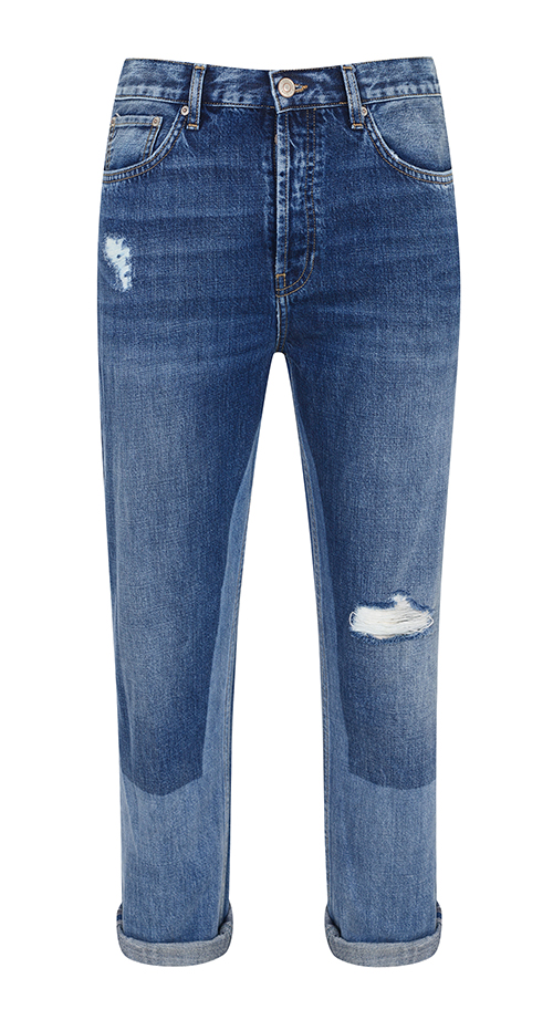 Boyfriend style jeans, from a selection at Topshop