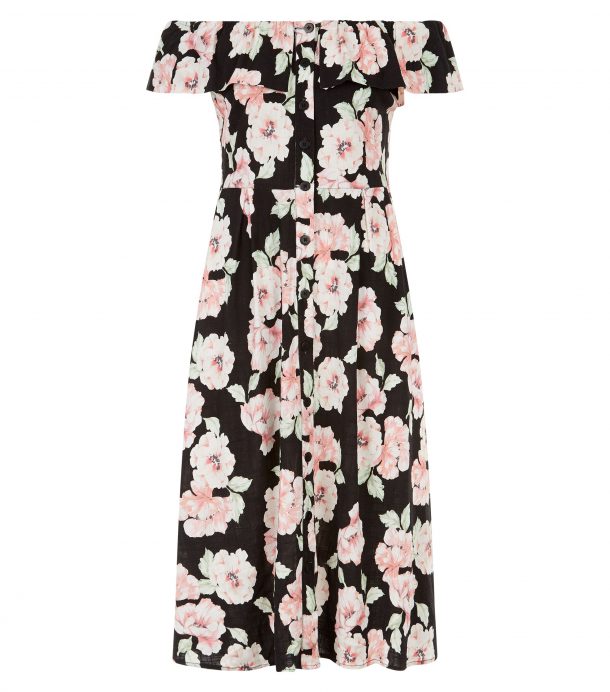 Floral dress, €29.99, New Look (in store this May) 