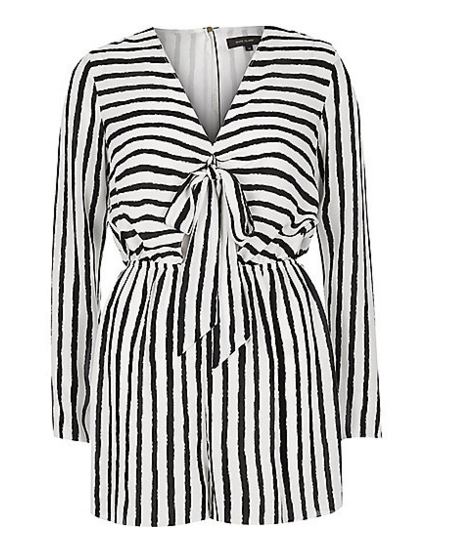 Playsuit, €50, River Island