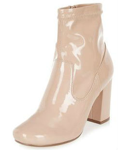 river island patent boots