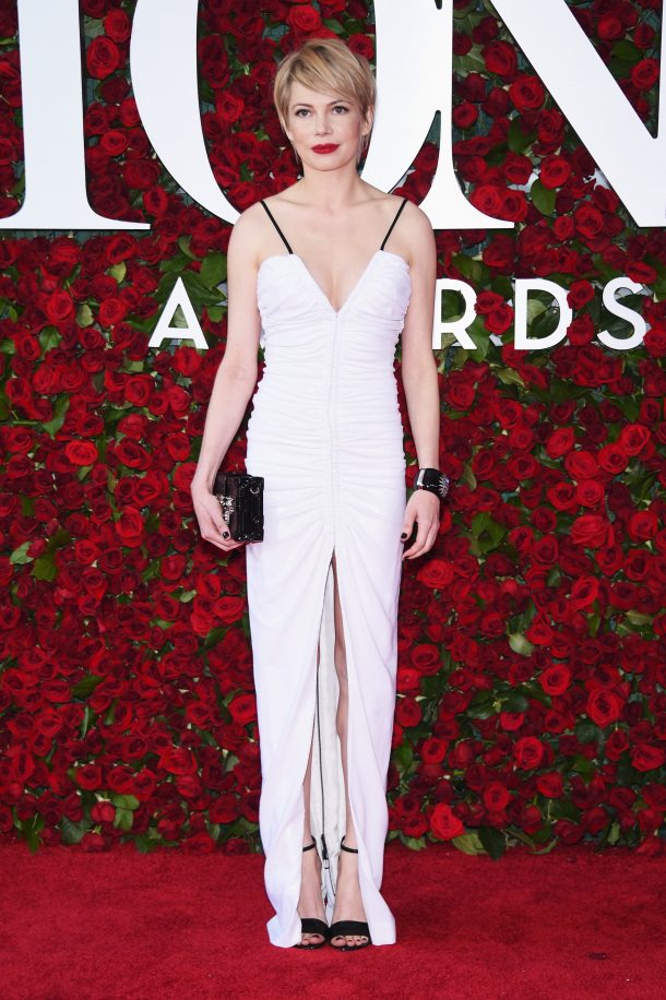 NEW YORK, NY - JUNE 12: Actress Michelle Williams attends the 70th Annual Tony Awards at The Beacon Theatre on June 12, 2016 in New York City. (Photo by Dimitrios Kambouris/Getty Images for Tony Awards Productions)