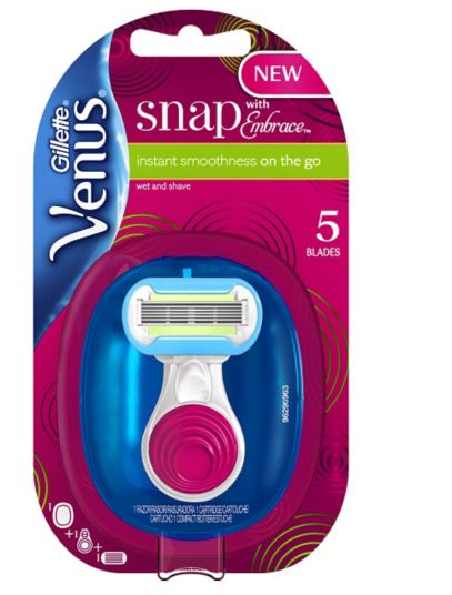 gillette venus snap razor