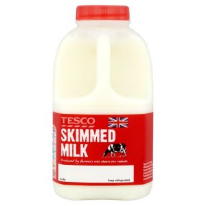  skimmed milk solution to sunburn