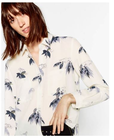 Zara Print Shirts