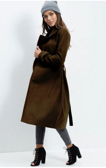 New Look khaki coat