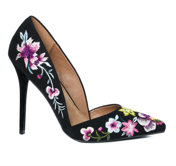 penneys embroidered shoes