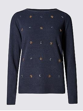 m and s christmas jumper