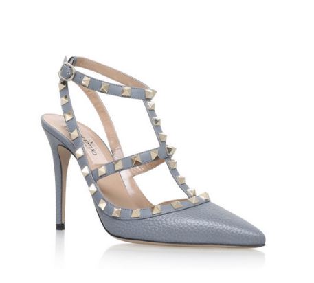 valentino blue wedding shoes