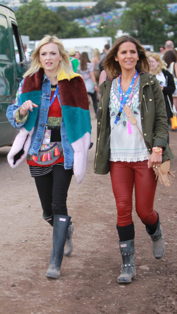 Glastonbury Festival 2014 - Celebrity sightings and atmosphere - Day 2 Featuring: Fearne Cotton,Amanda Byram Where: Glastonbury, United Kingdom When: 27 Jun 2014 Credit: WENN.com