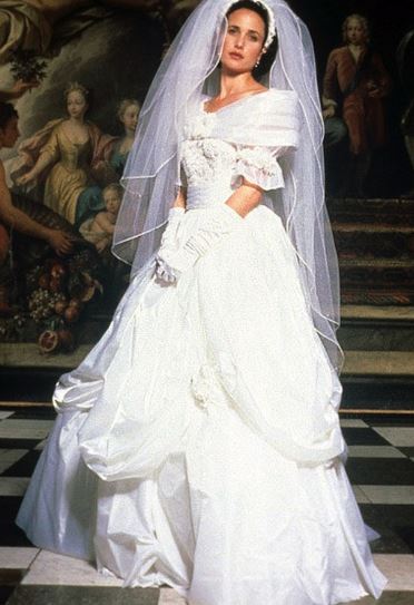 wedding dress 90s