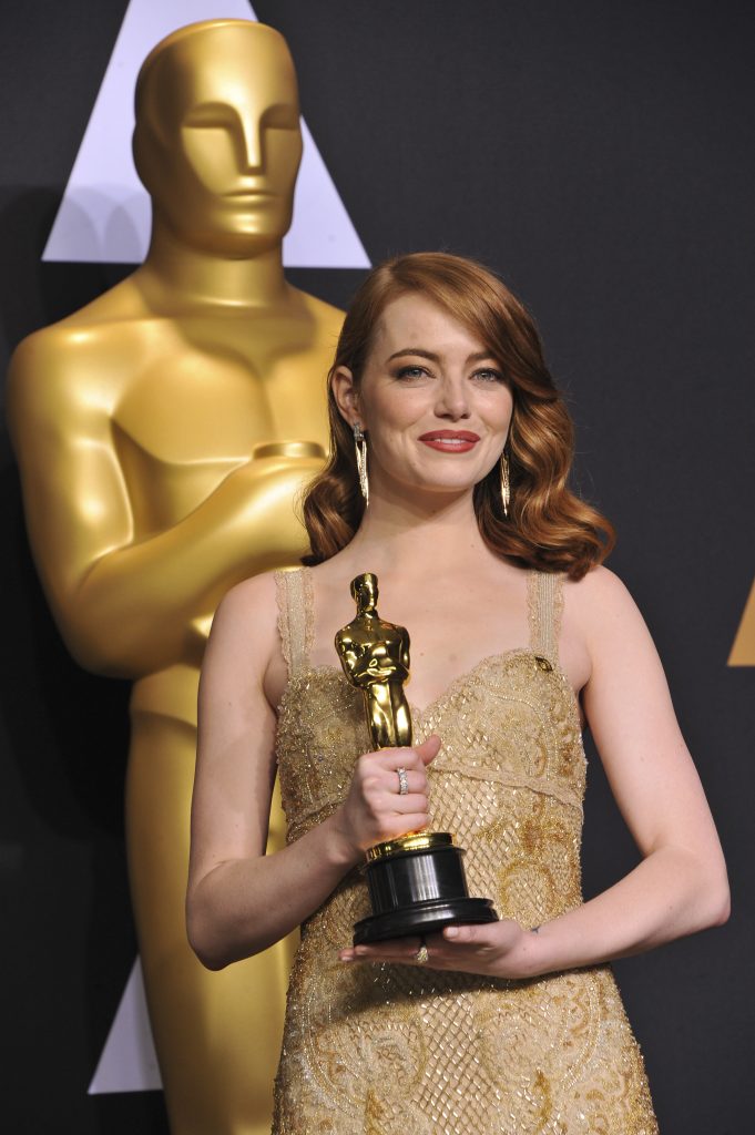 Emma Stone Oscars makeup look