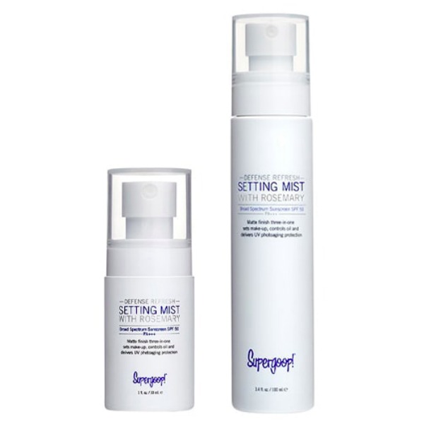 supergoop setting mist sunscreen spf 50