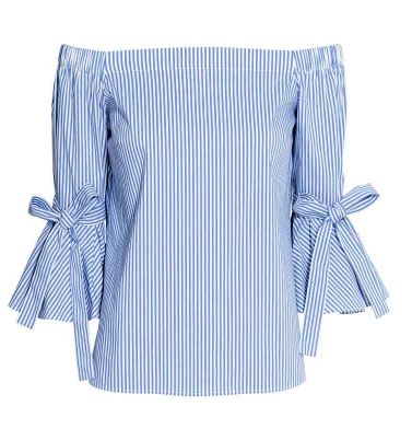 hm off the shoulder blouse new high street