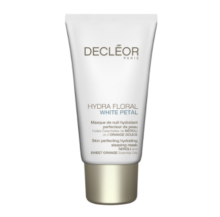 SOS Decleor hydra floral white petal overnight face masks 