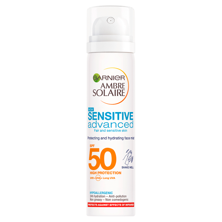 garnier sensitive advanced sunscreen spf 50