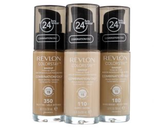 Best foundations for oily skin Revlon Colorstay