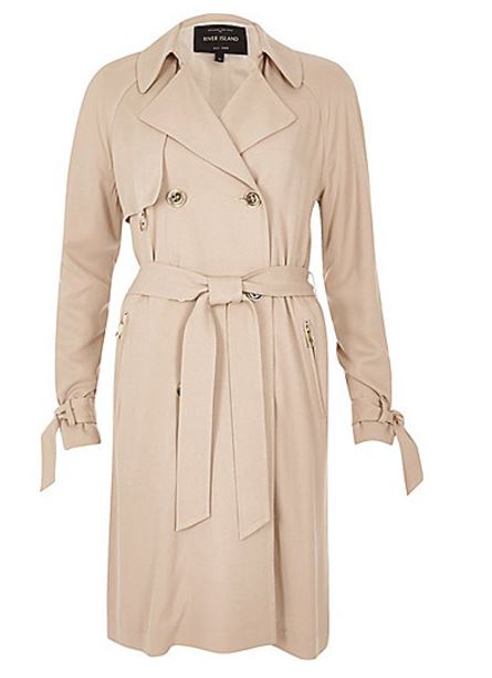 river island trench one coat