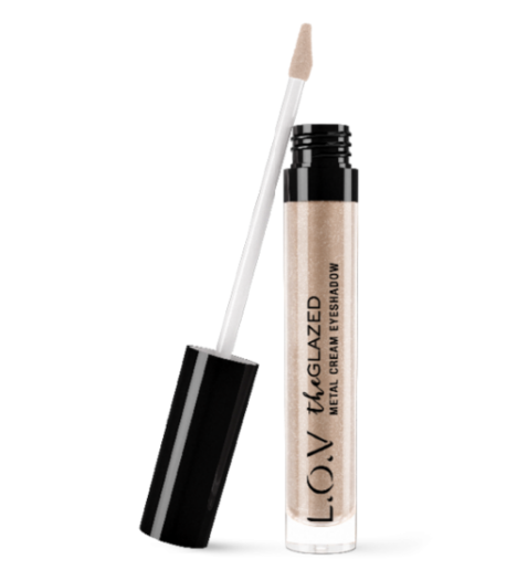 easiest way to apply eyeshadow lov glazed metal cream eyeshadow