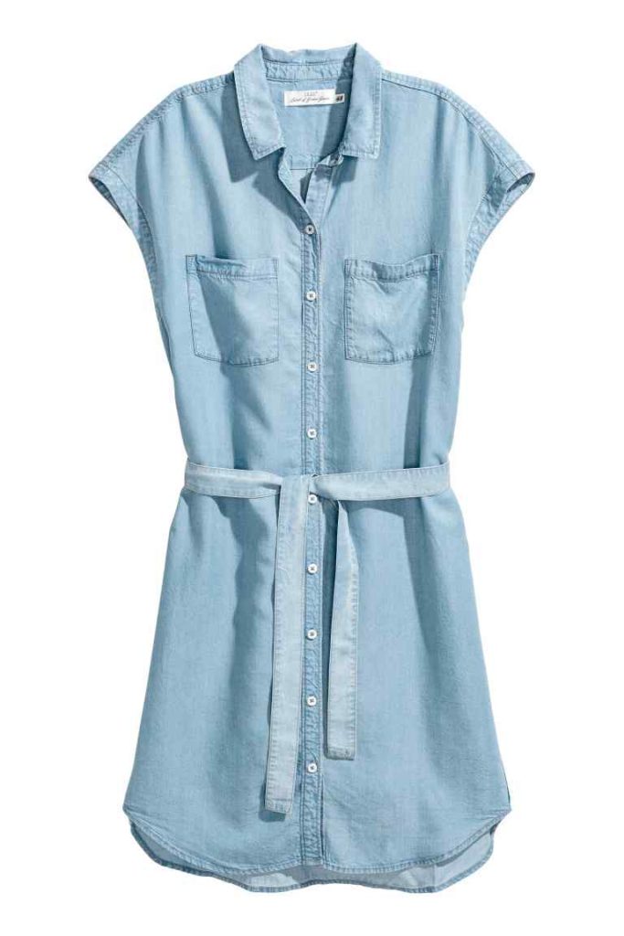 hm shirt dress summer style