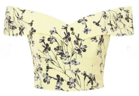 miss selfridge bardot top summer sales