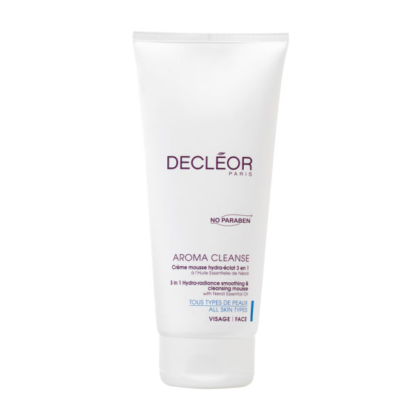 Decleor Aroma Cleanse 3 in 1 hydra radiance smoothing and cleansing mousse