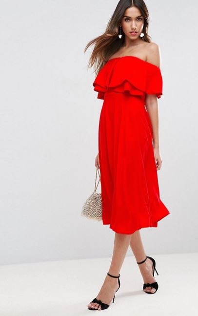 asos Kate Middleton red dress 3