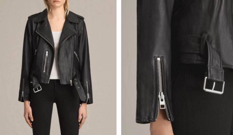 all saints balfern leather jacket