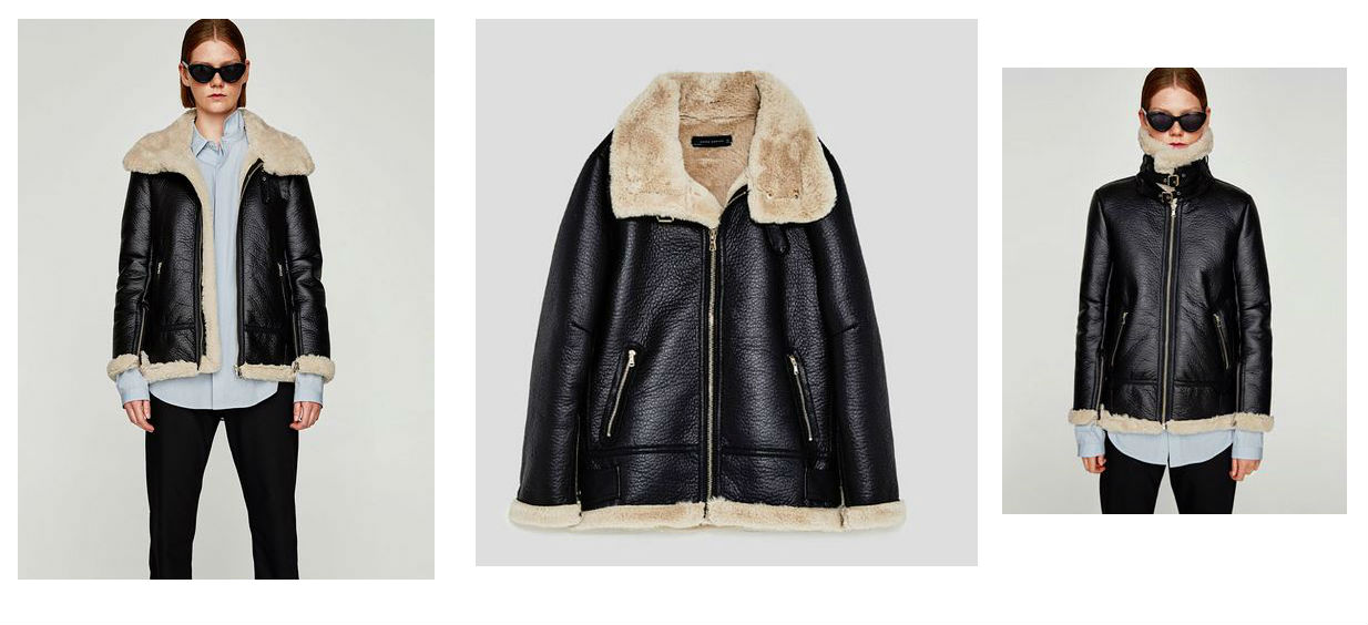 zara aviator jacket