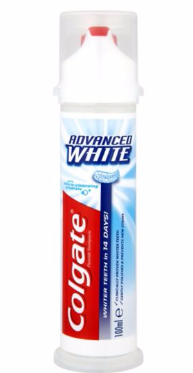 Colgate advanced whiter teeth