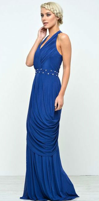 iclothing bridesmaid dress blue