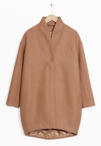 other stories camel coat