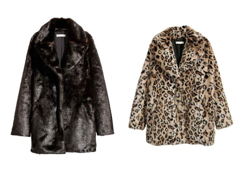 HM FAUX FUR COATS