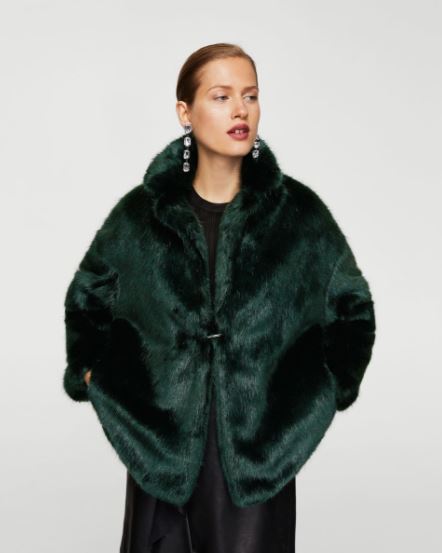 mango fur coat