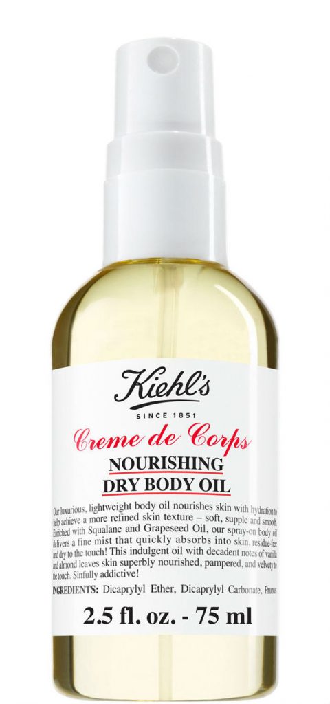 kiehl's non-greasy dry body oil