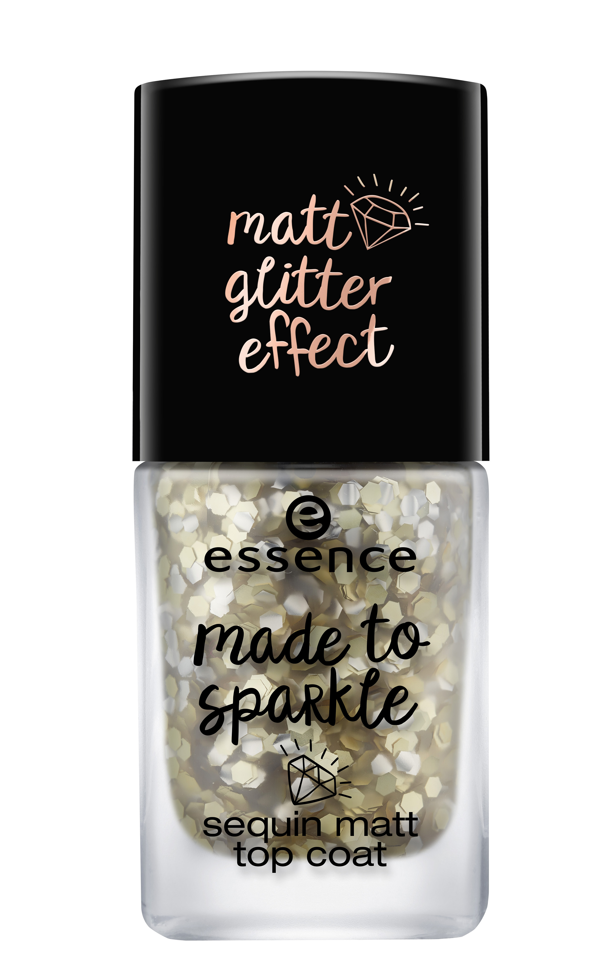 Party Season glitter nail top coat Essence