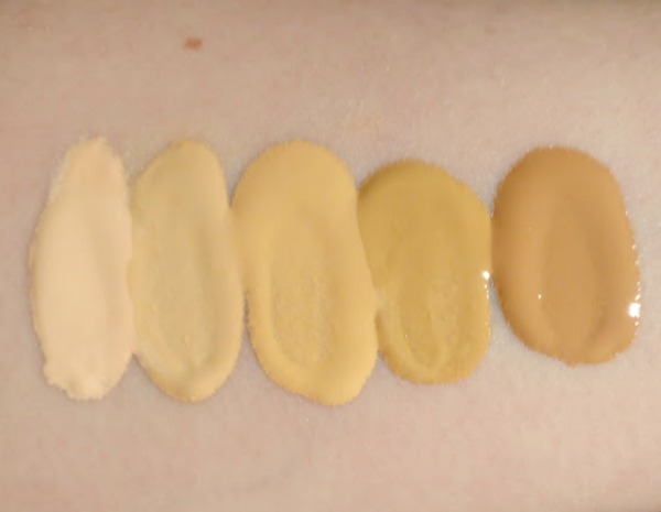 Lifeproof Foundation from Sleek swatches