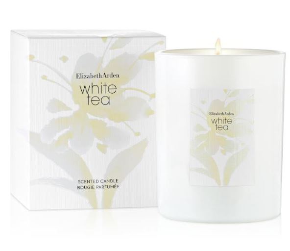 white tea candle